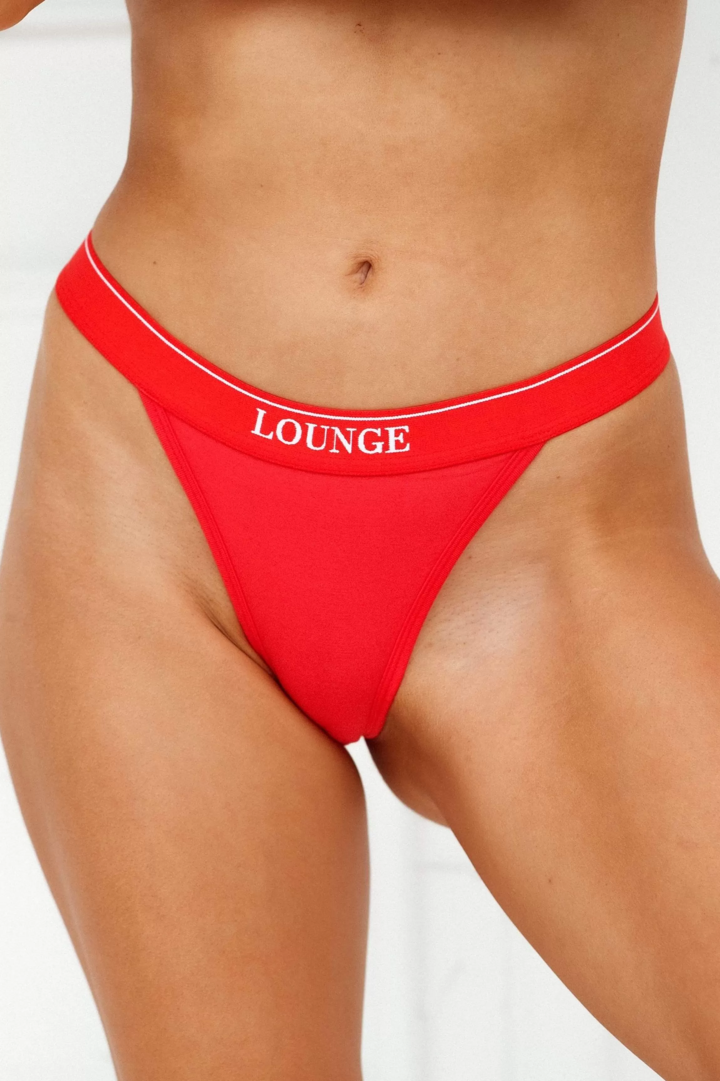 Kvinna Lounge Underwear Bamboo Minimal Triangle Stringtrosor