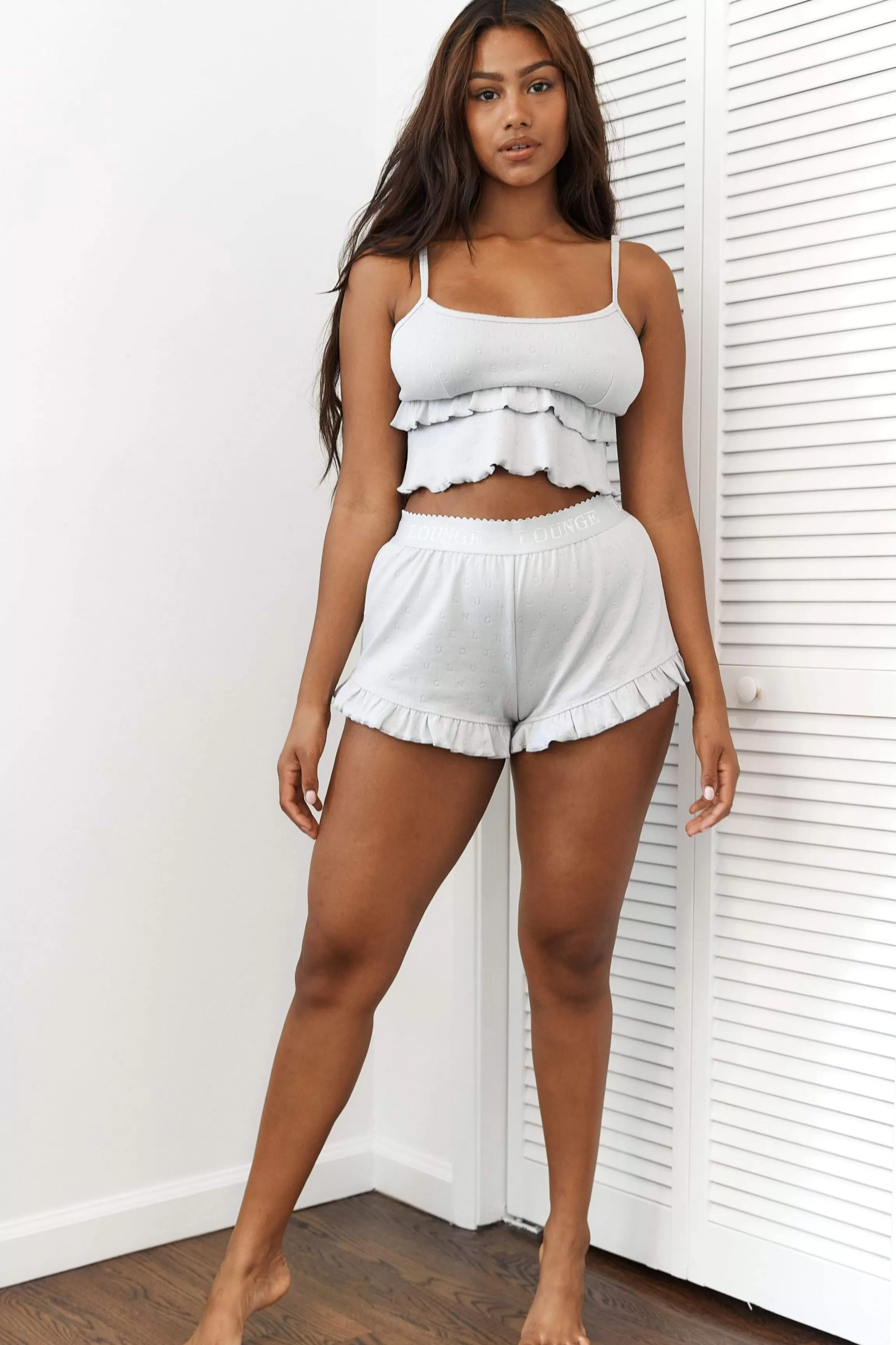 Kvinna Lounge Underwear Frill Pyjamas Short