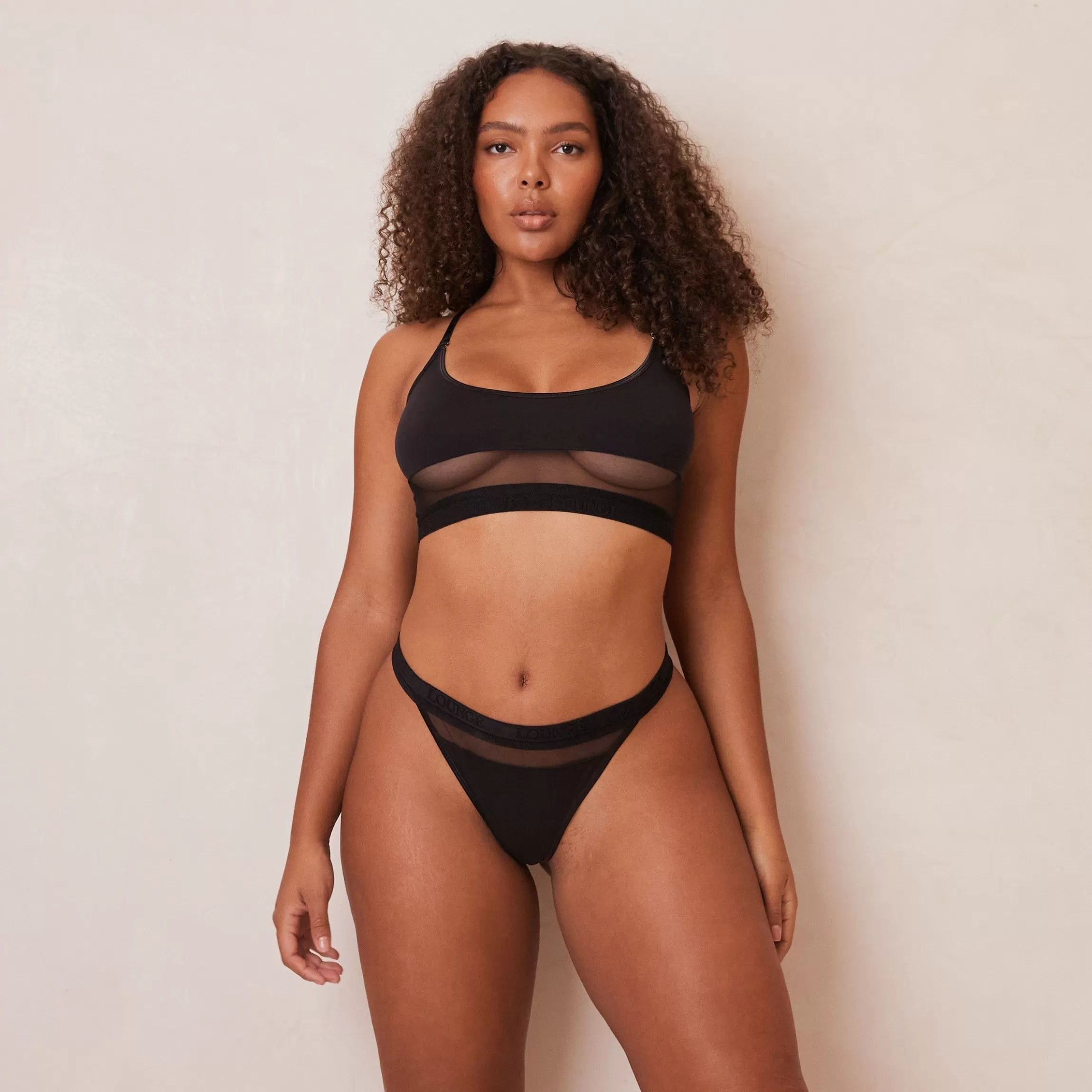 Kvinna Lounge Underwear Mesh Bh