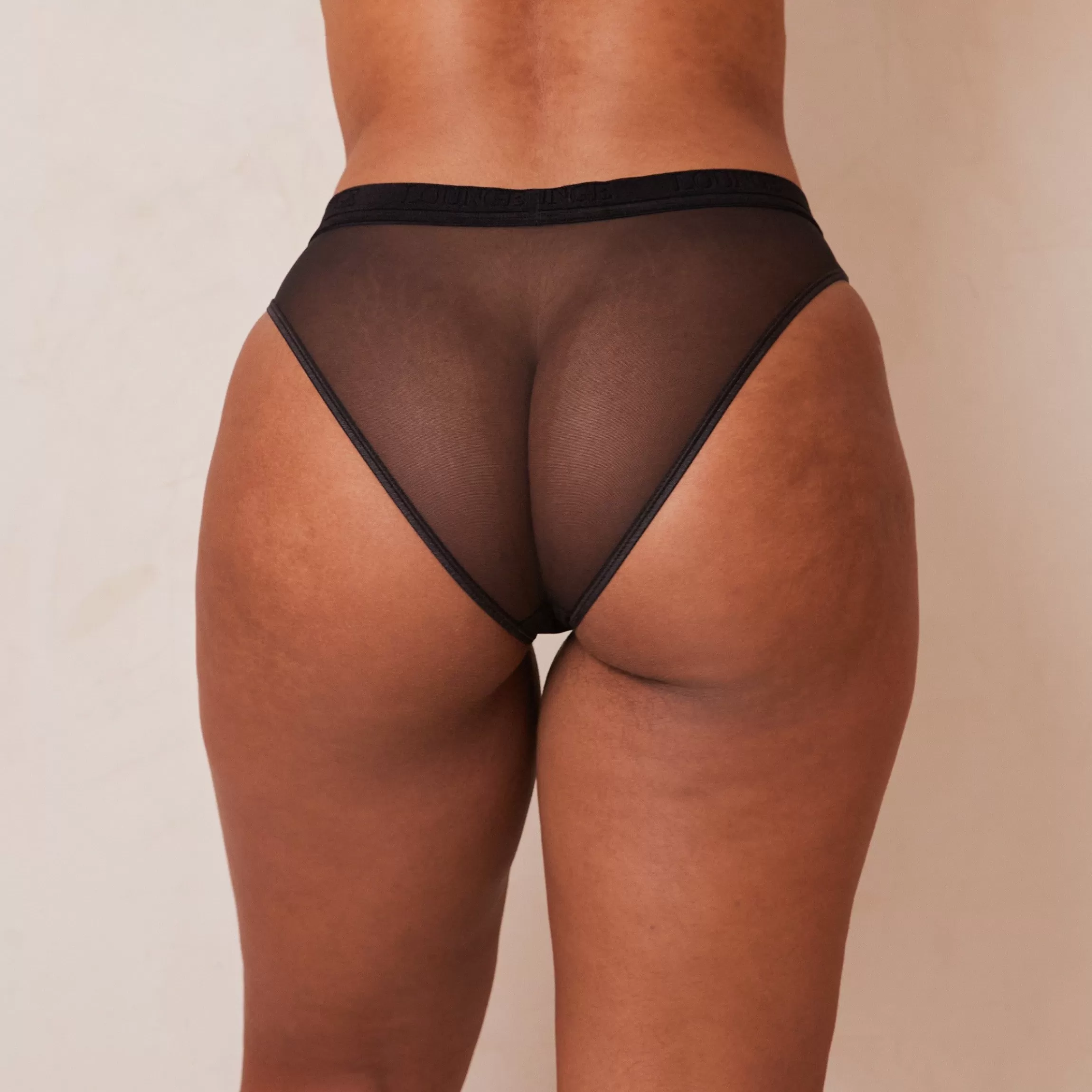 Kvinna Lounge Underwear Mesh Trosor