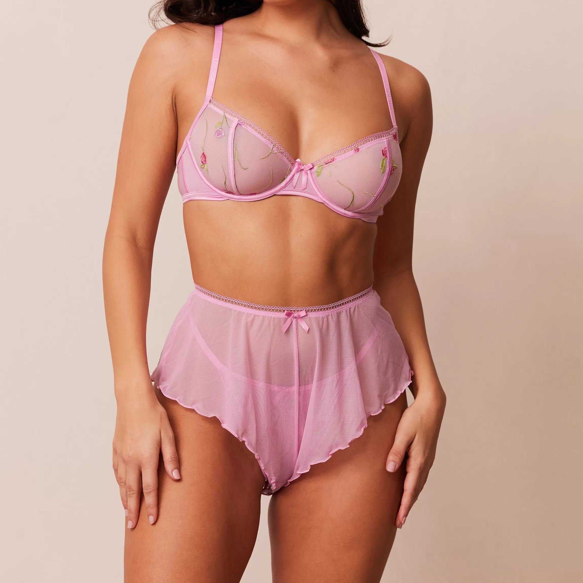 Kvinna Lounge Underwear Remy Intimates Set