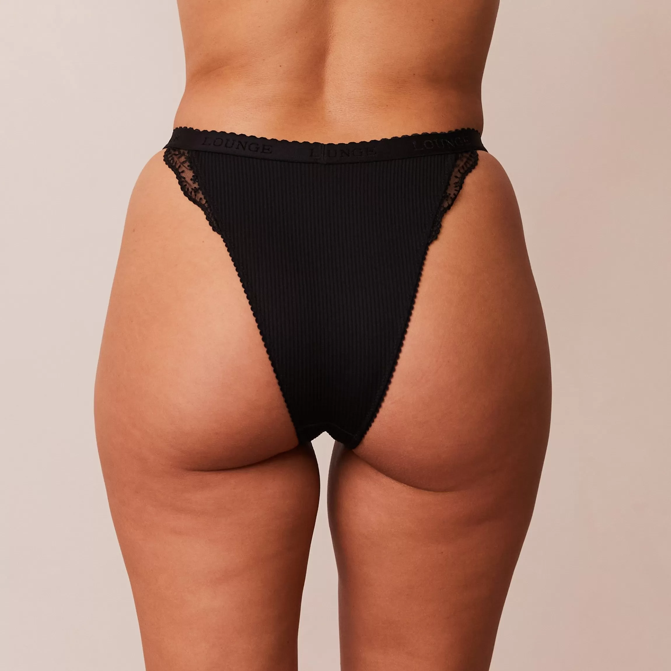 Kvinna Lounge Underwear Ribbed Trosor