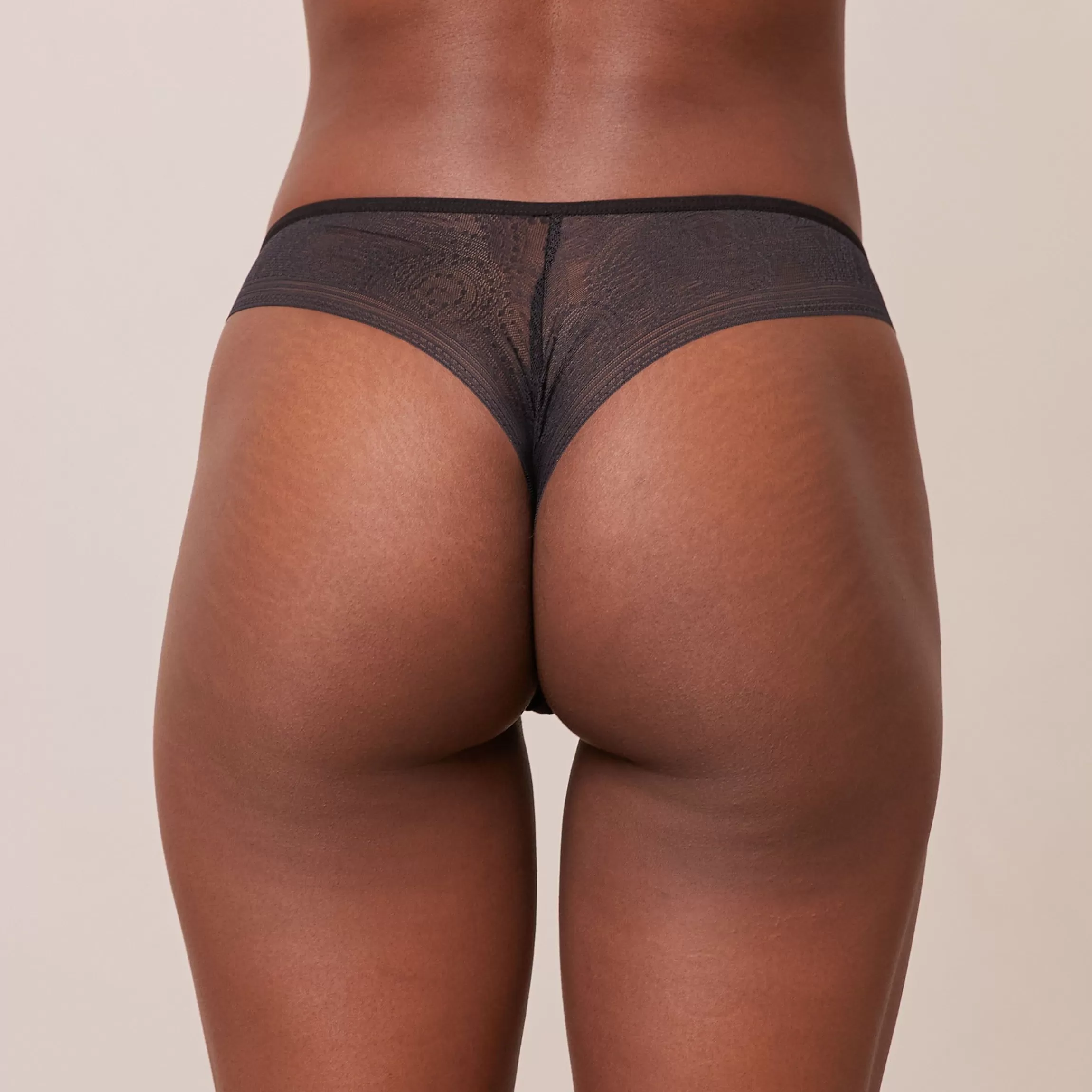 Kvinna Lounge Underwear Seamless Lace Cheeky Trosor