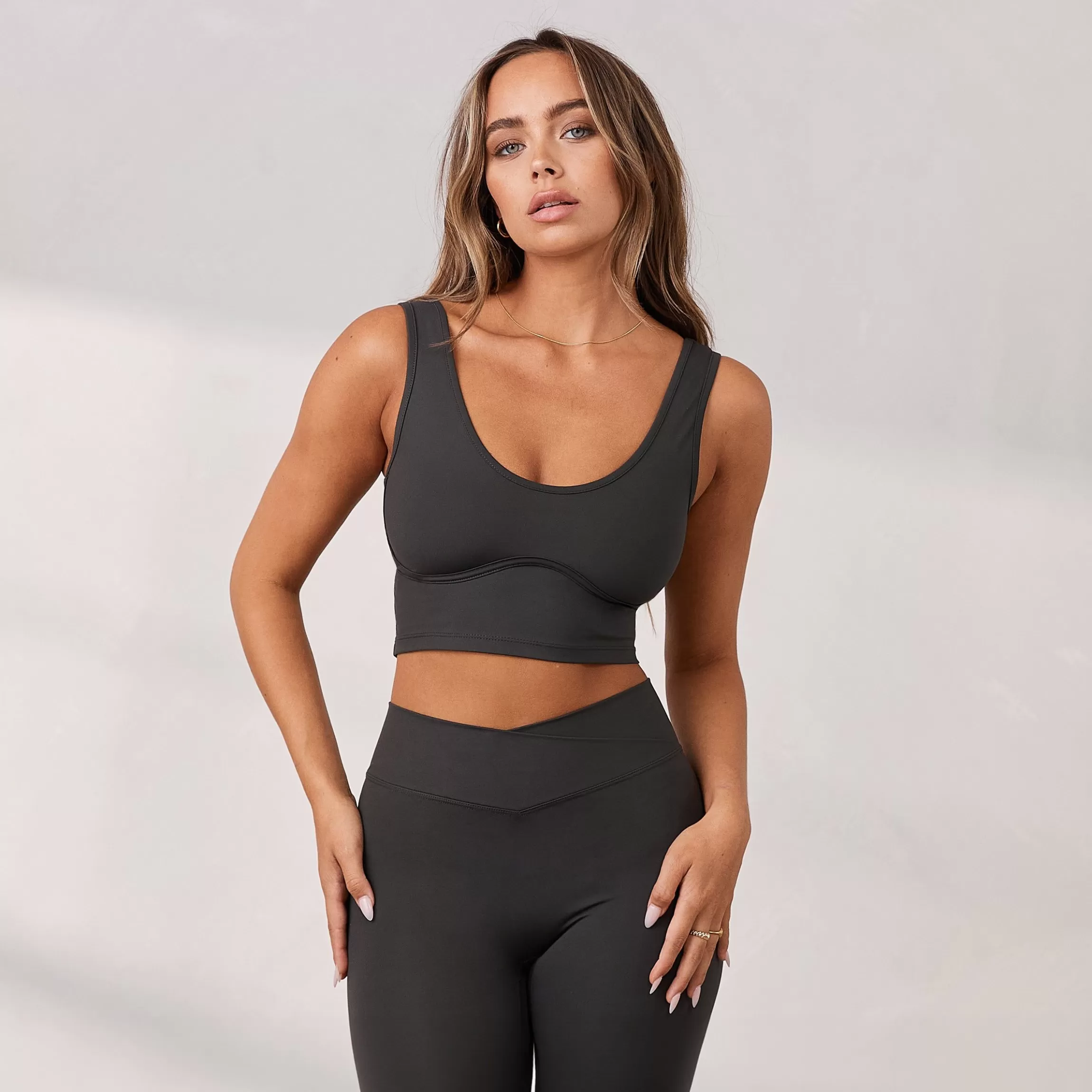 Kvinna Lounge Underwear Silhouette Crop Top