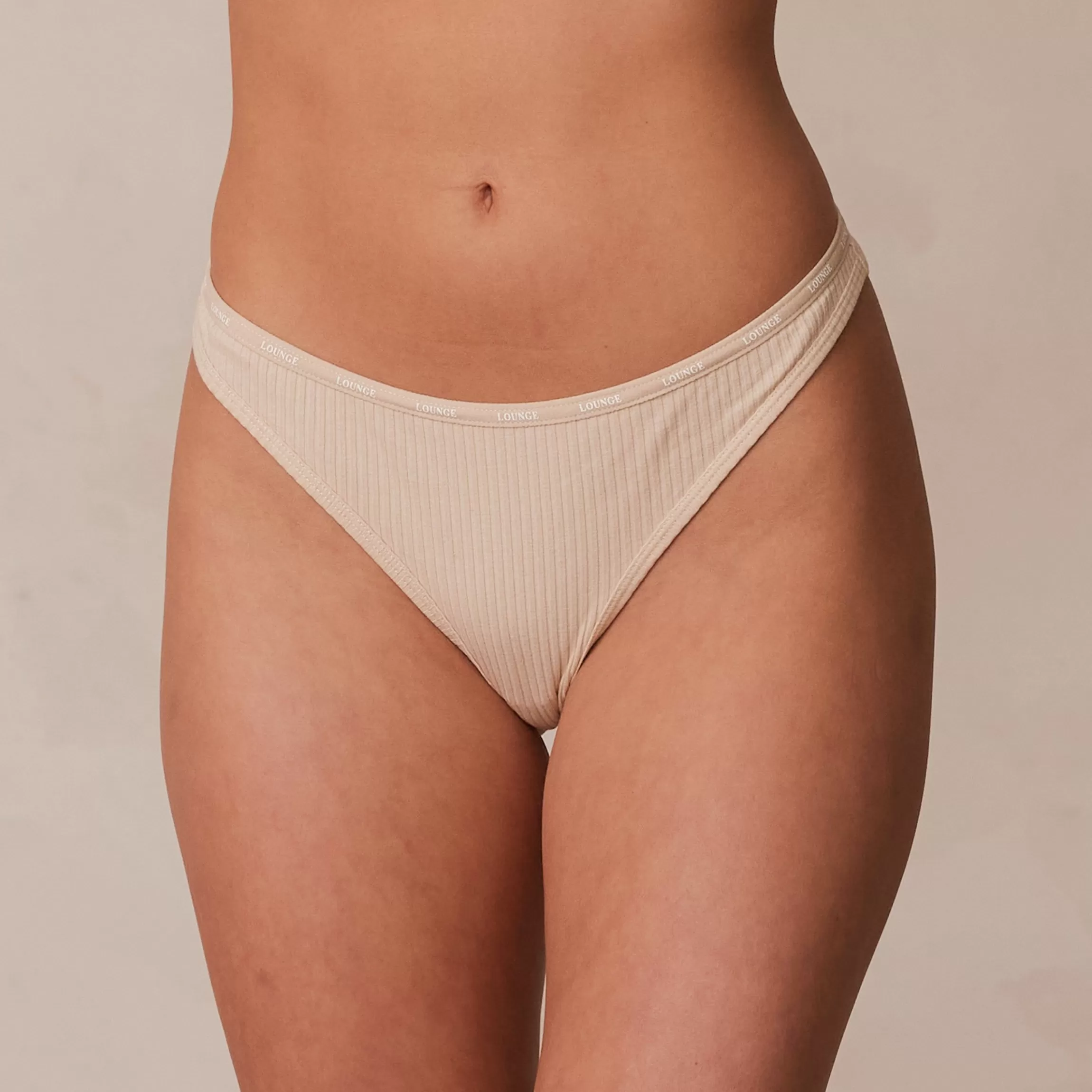 Kvinna Lounge Underwear So Soft Ribbed Stringtrosor